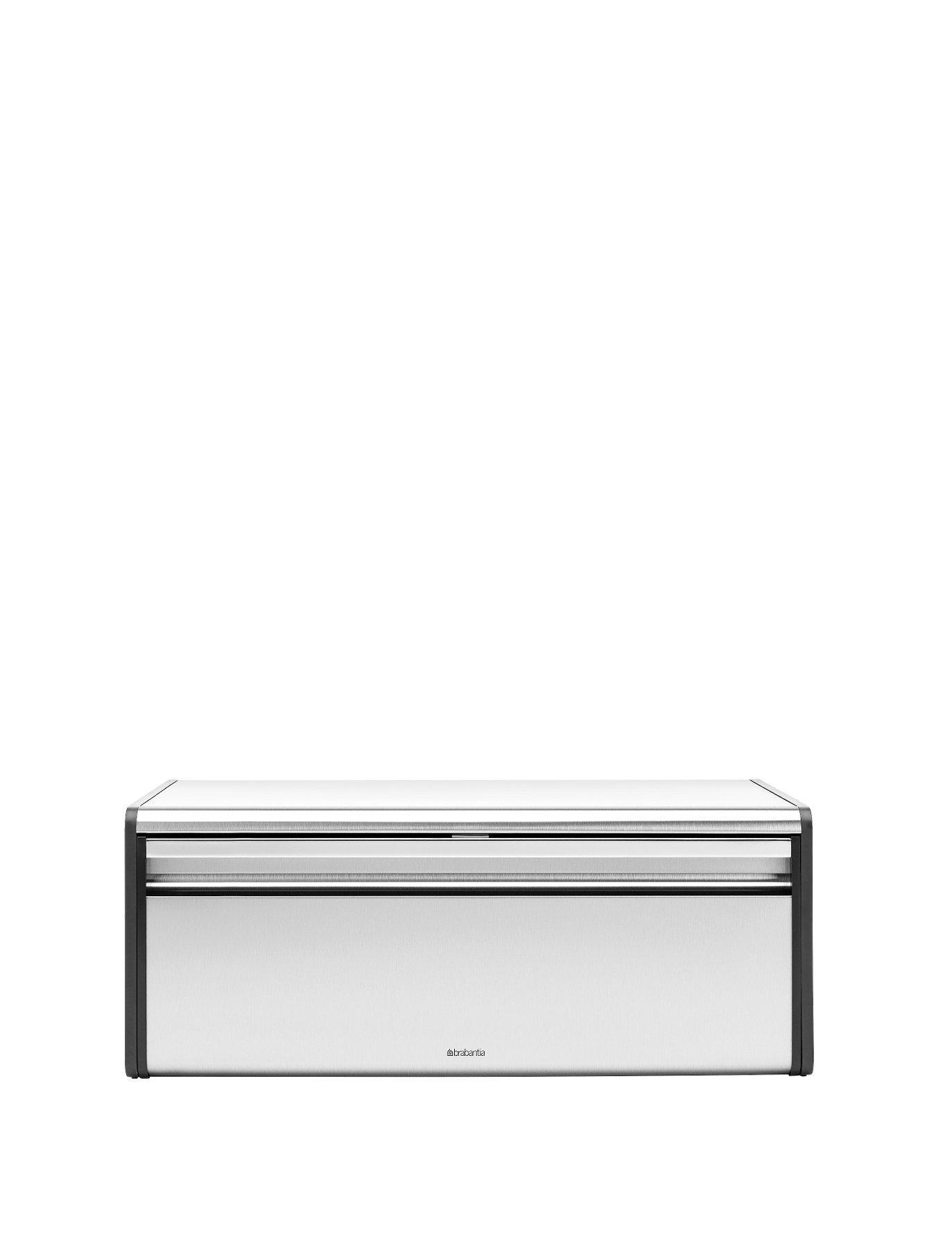 Brabantia Matt Steel Fall Front Bread Bin