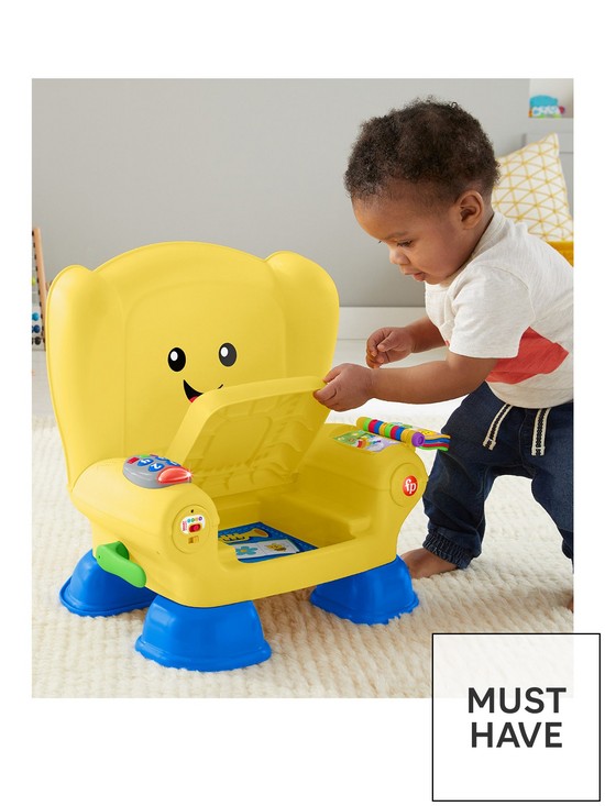 front image of fisher-price-laugh-amp-learn-smart-stages-chair-yellow