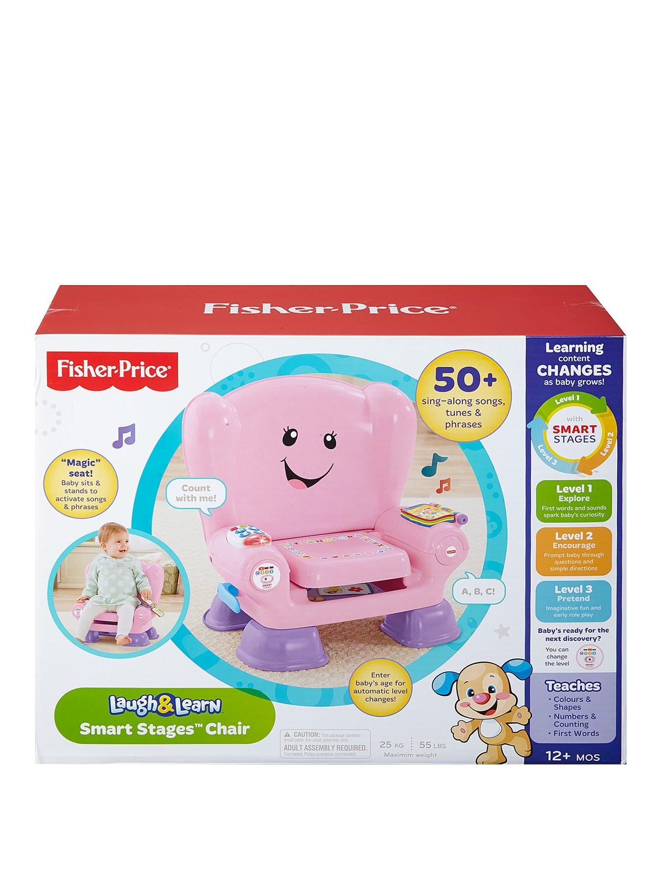 Laugh Learn Smart Stages Chair Pink