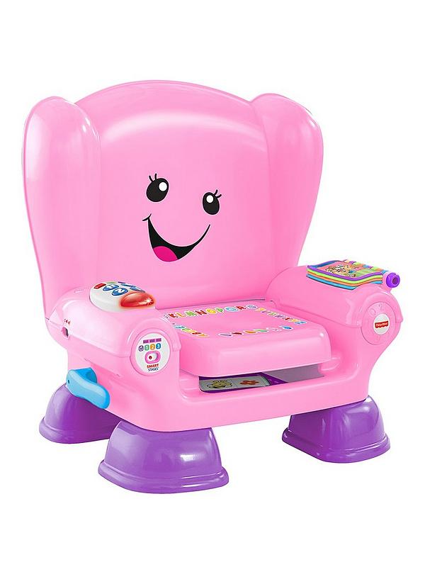Image 4 of 5 of Fisher-Price Laugh &amp; Learn Smart Stages Chair - Pink