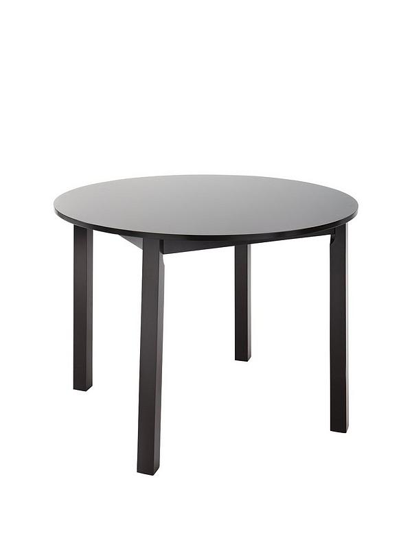 Hideaway 106cm Dining Table 4, Round Hideaway Table