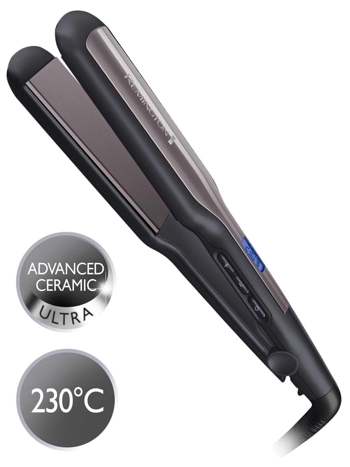 Ceramic plated hair straightener sale