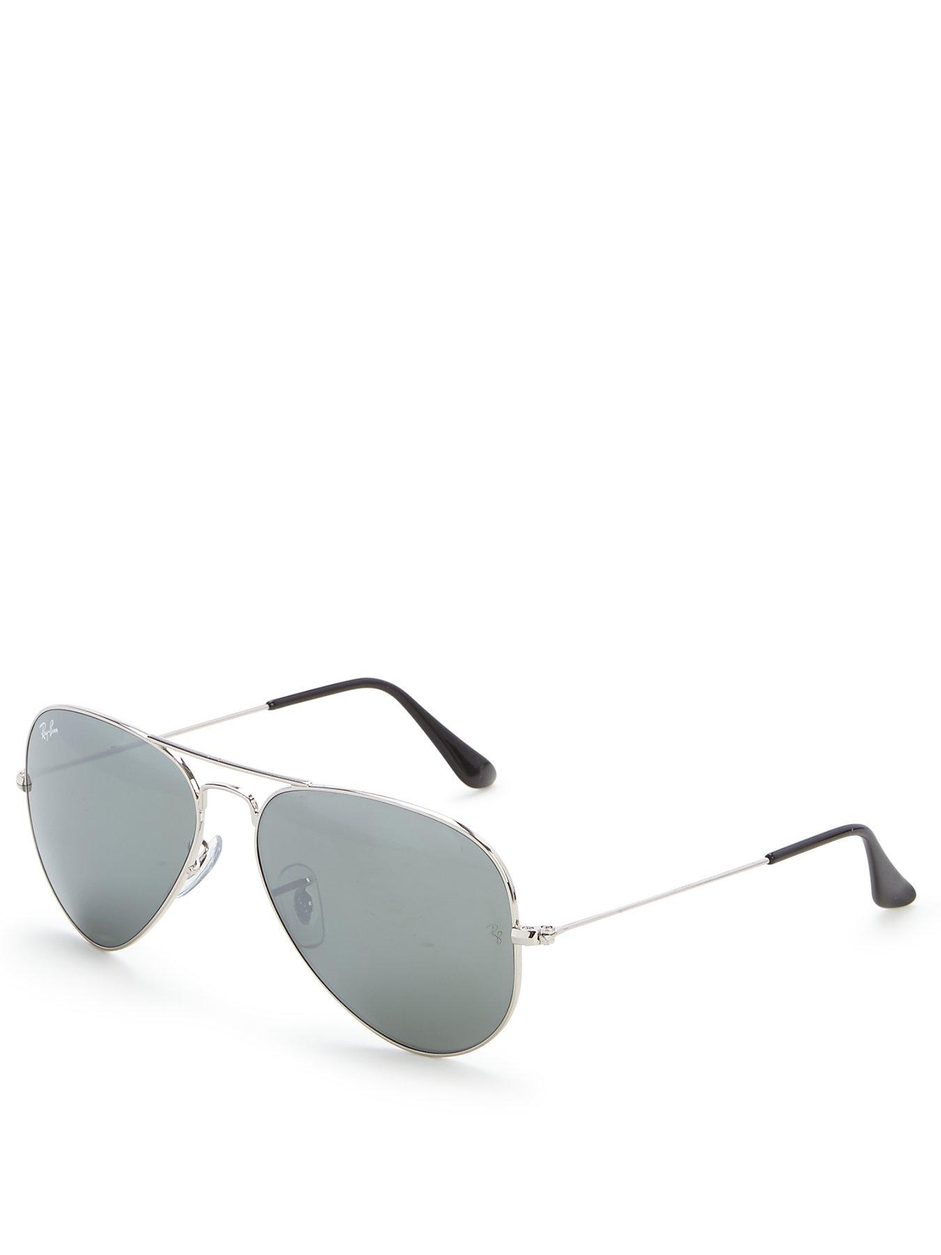 Ray-Ban Aviator Sunglasses - Silver
