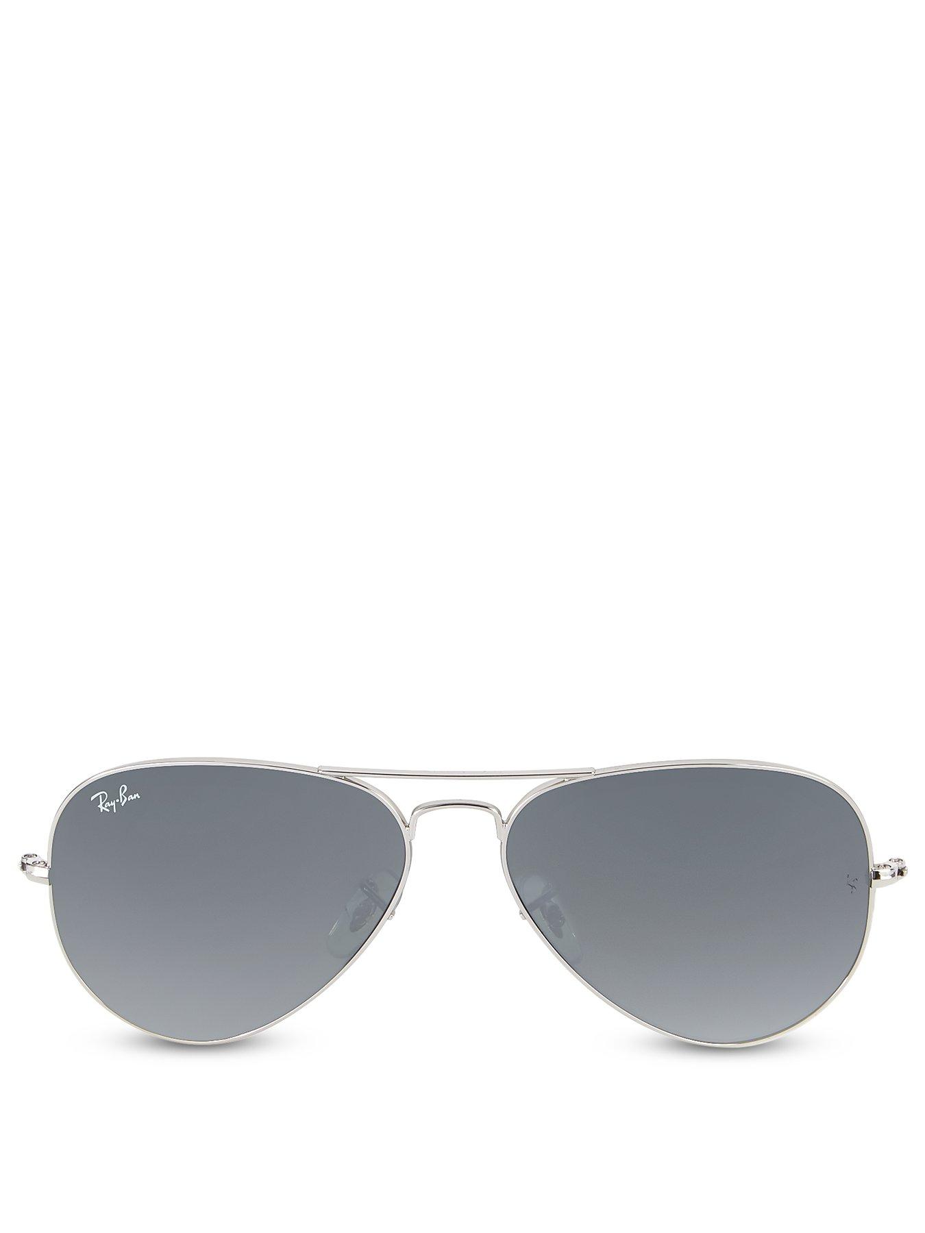 cheap silver aviator sunglasses