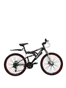 Boss Cycles Dominator Dual Suspension Mens Mountain Bike 18 inch Frame