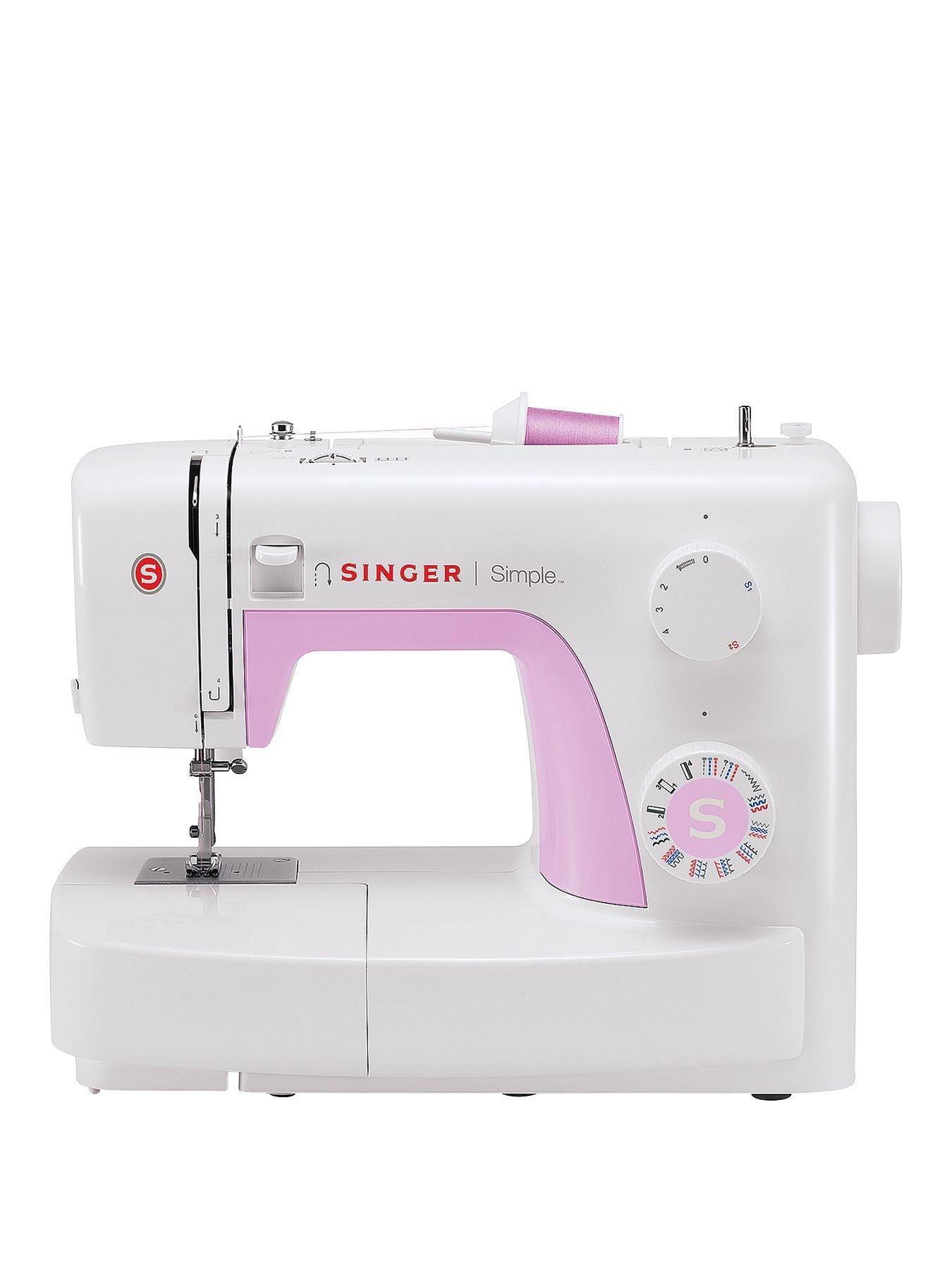 Product photograph of Singer 3223 Simple Sewing Machine from very.co.uk