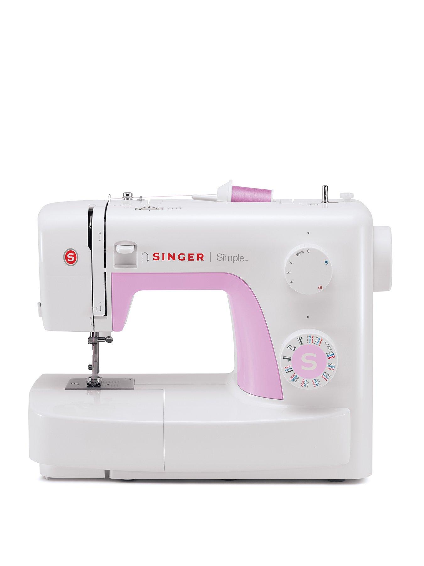 Product photograph of Singer 3223 Simple Sewing Machine from very.co.uk