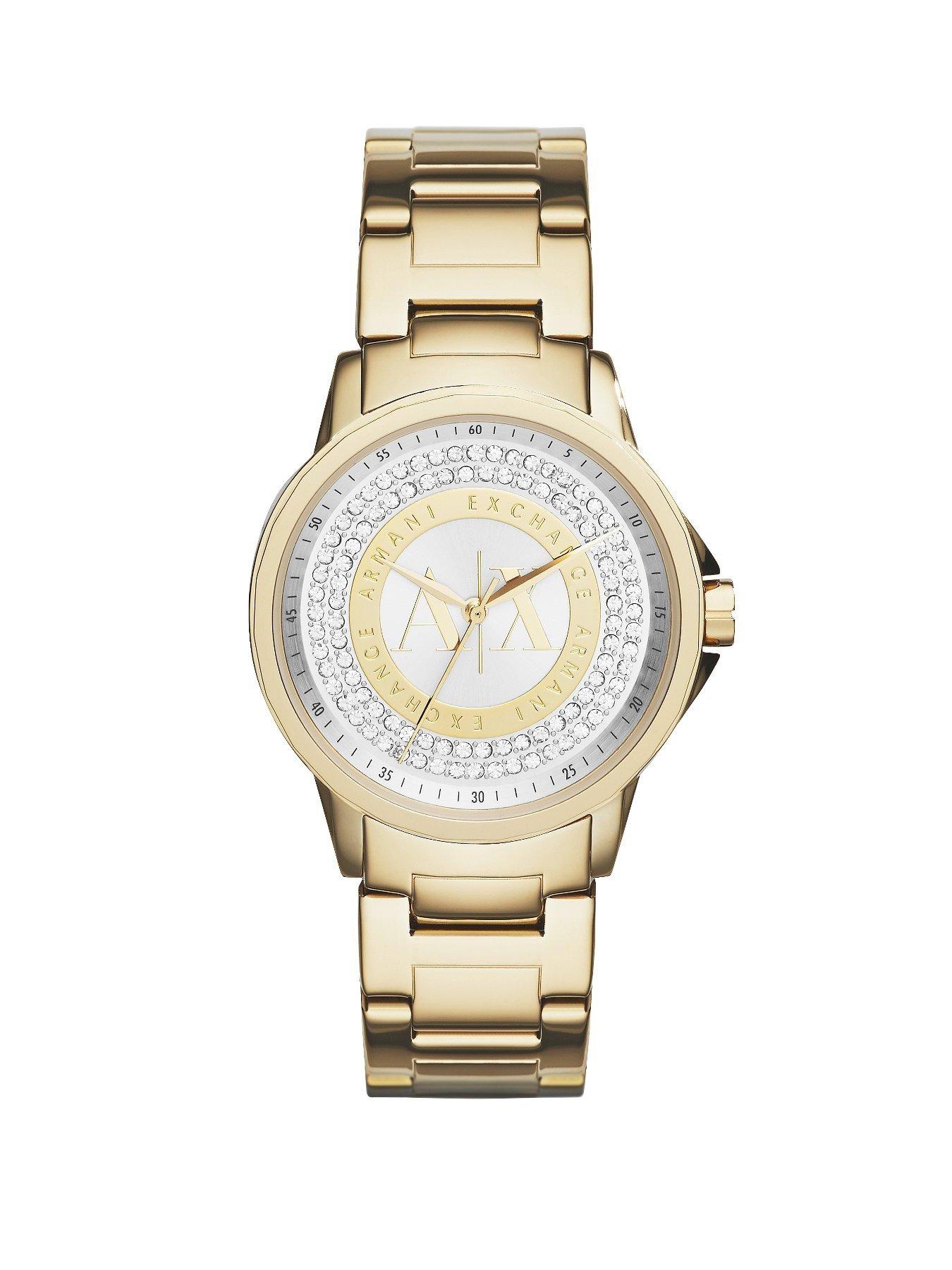 armani exchange gold