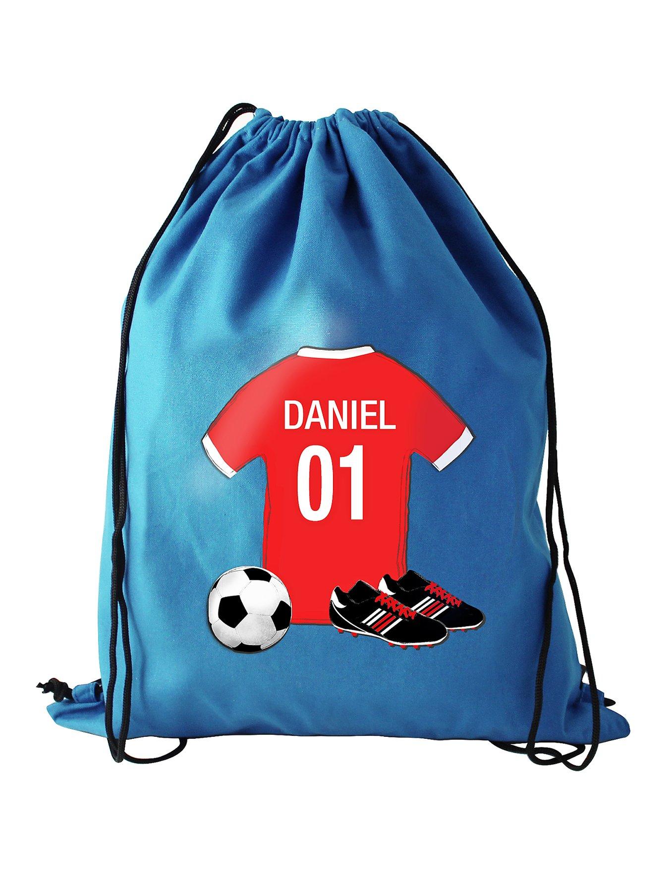The Personalised Memento Company Personalised Football Swim Bag