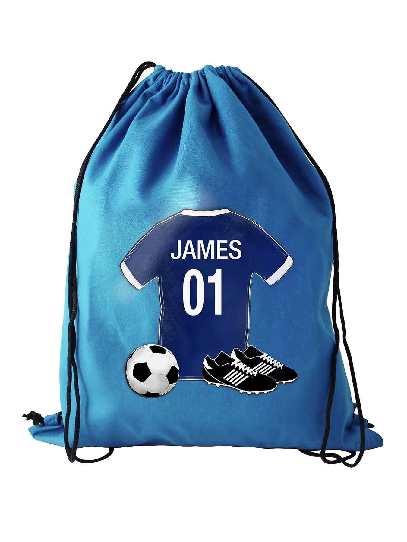 undefined Personalised Football Swim Bag