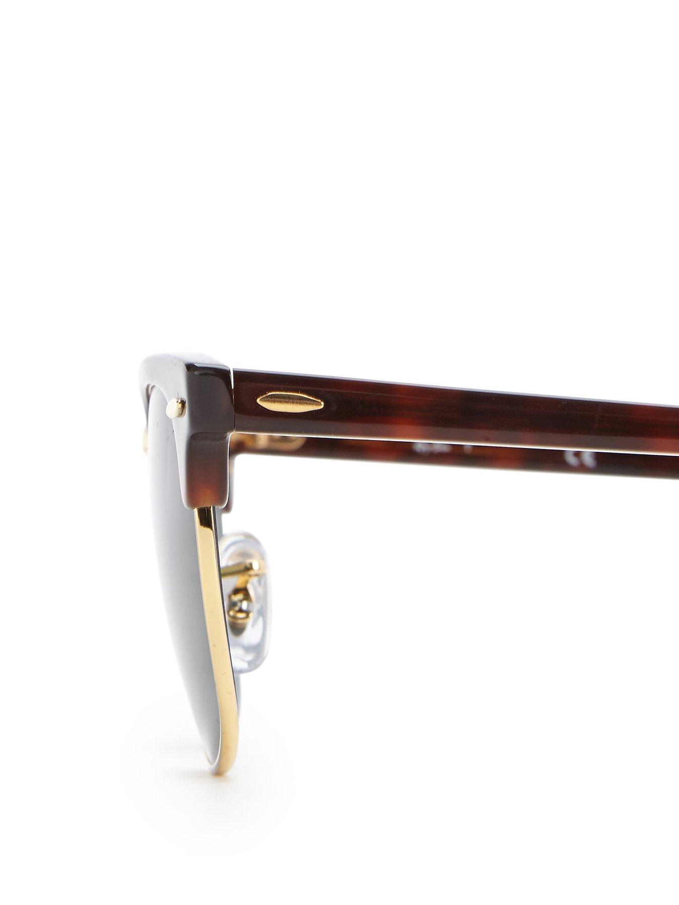 Ray-Ban Clubmaster Sunglasses Tortoise Very