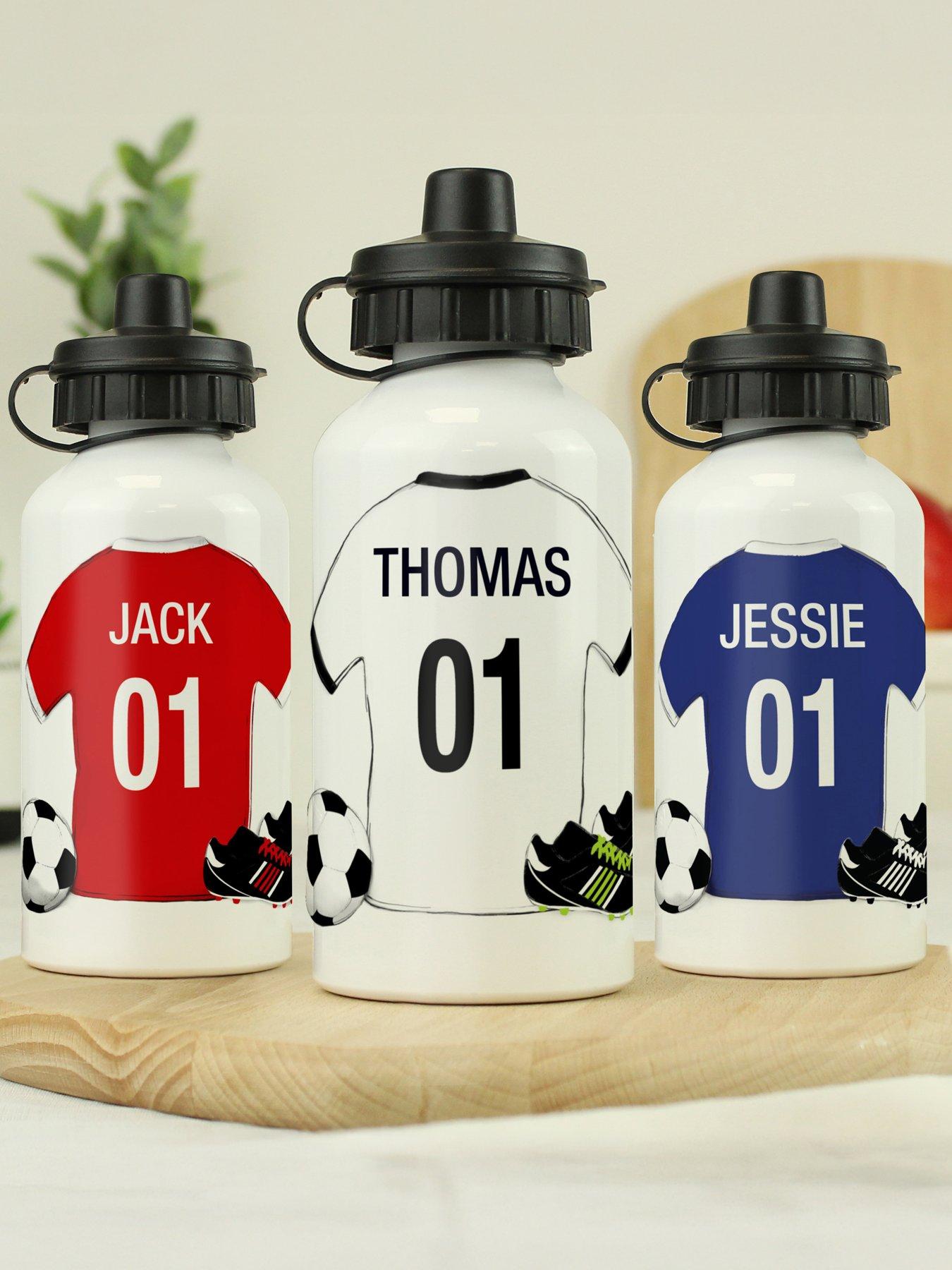 The Personalised Memento Company Personalised Football Drinks Bottle