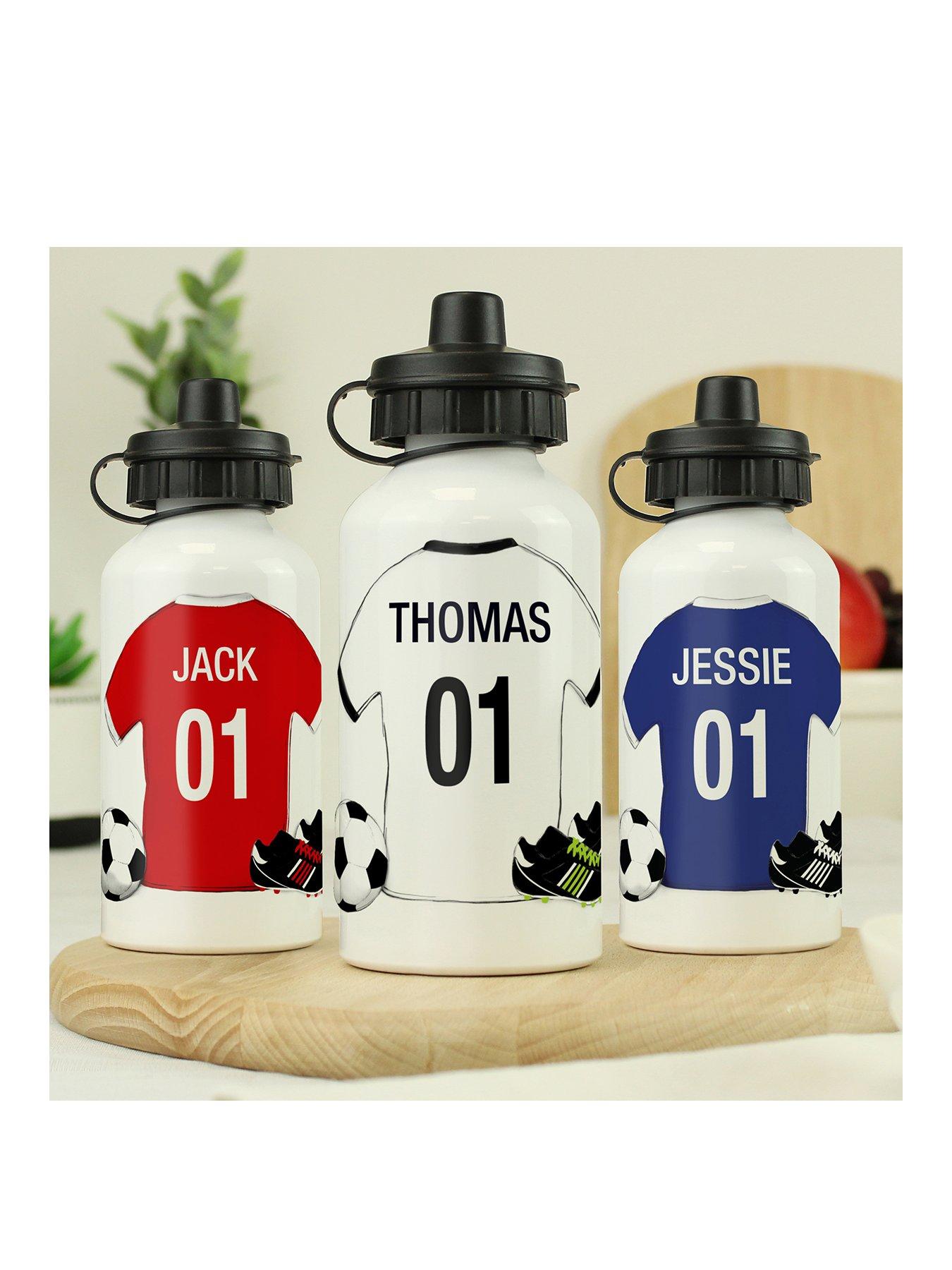 undefined Personalised Football Drinks Bottle