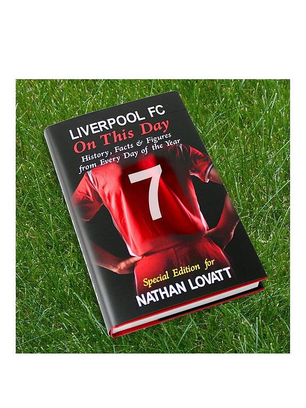 Image 1 of 6 of The Personalised Memento Company Personalised On This Day Football Book