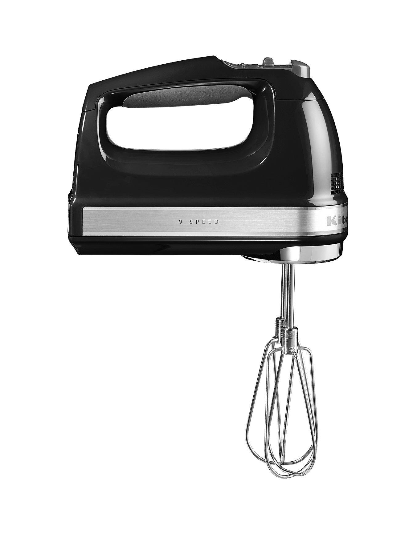 Image 1 of 4 of KitchenAid 5KHM9212BOB Hand Mixer - Black