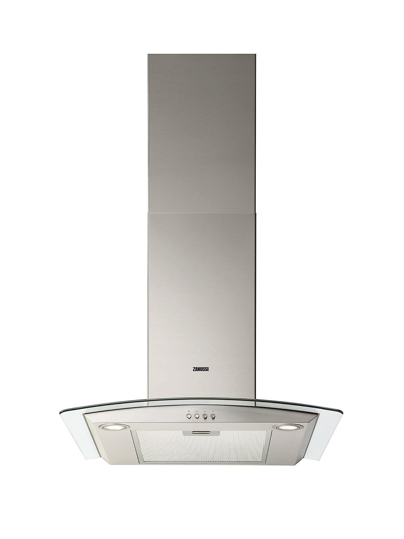 Zanussi Zhc6234X 60Cm Built-In Cooker Hood – Stainless Steel