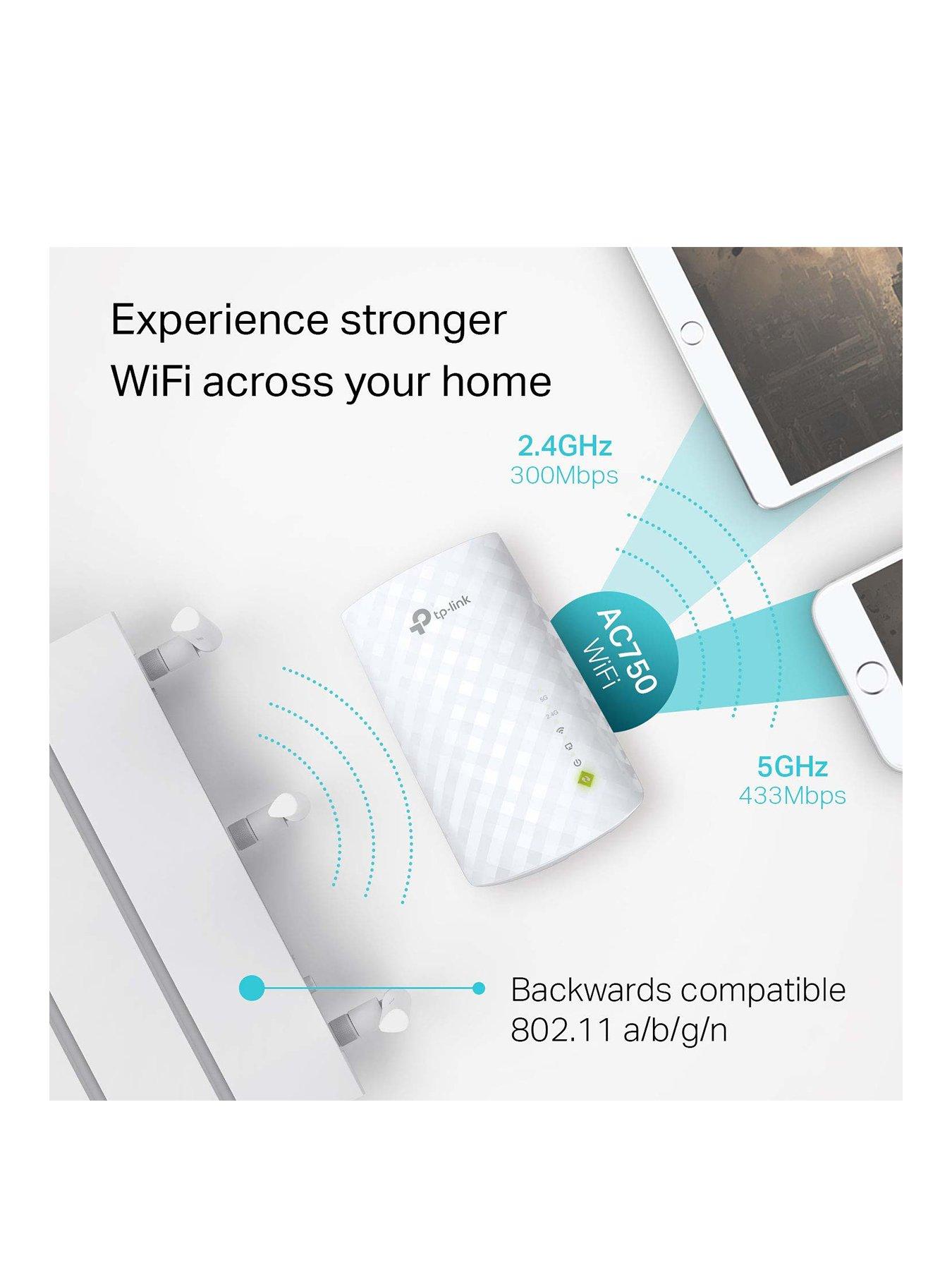Image 2 of 8 of TP Link RE200 AC750 Dual Band Range Extender