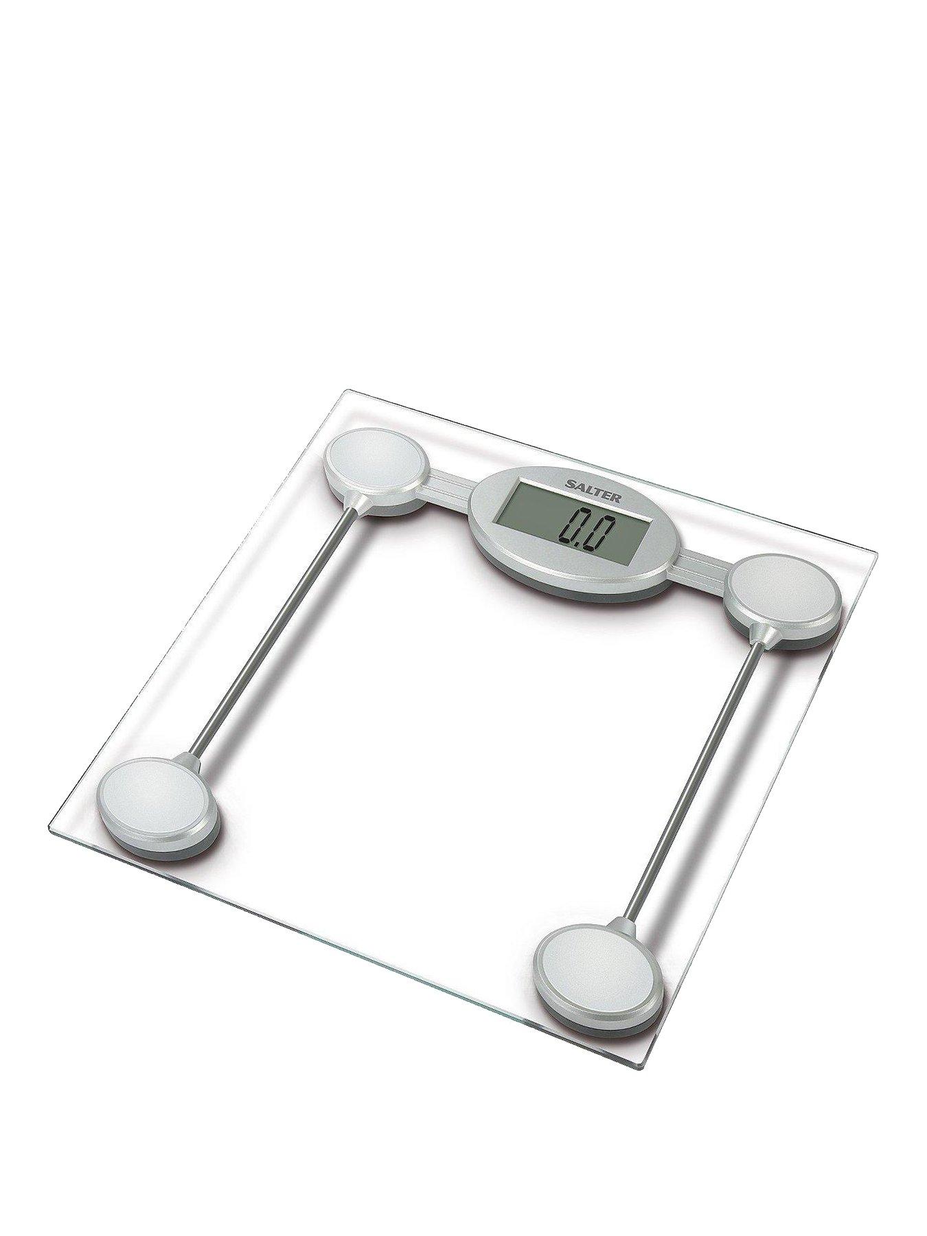 Product photograph of Salter Glass Electronic Scale 9018s from very.co.uk