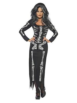 halloween-skeleton-tube-dress-adult-costume
