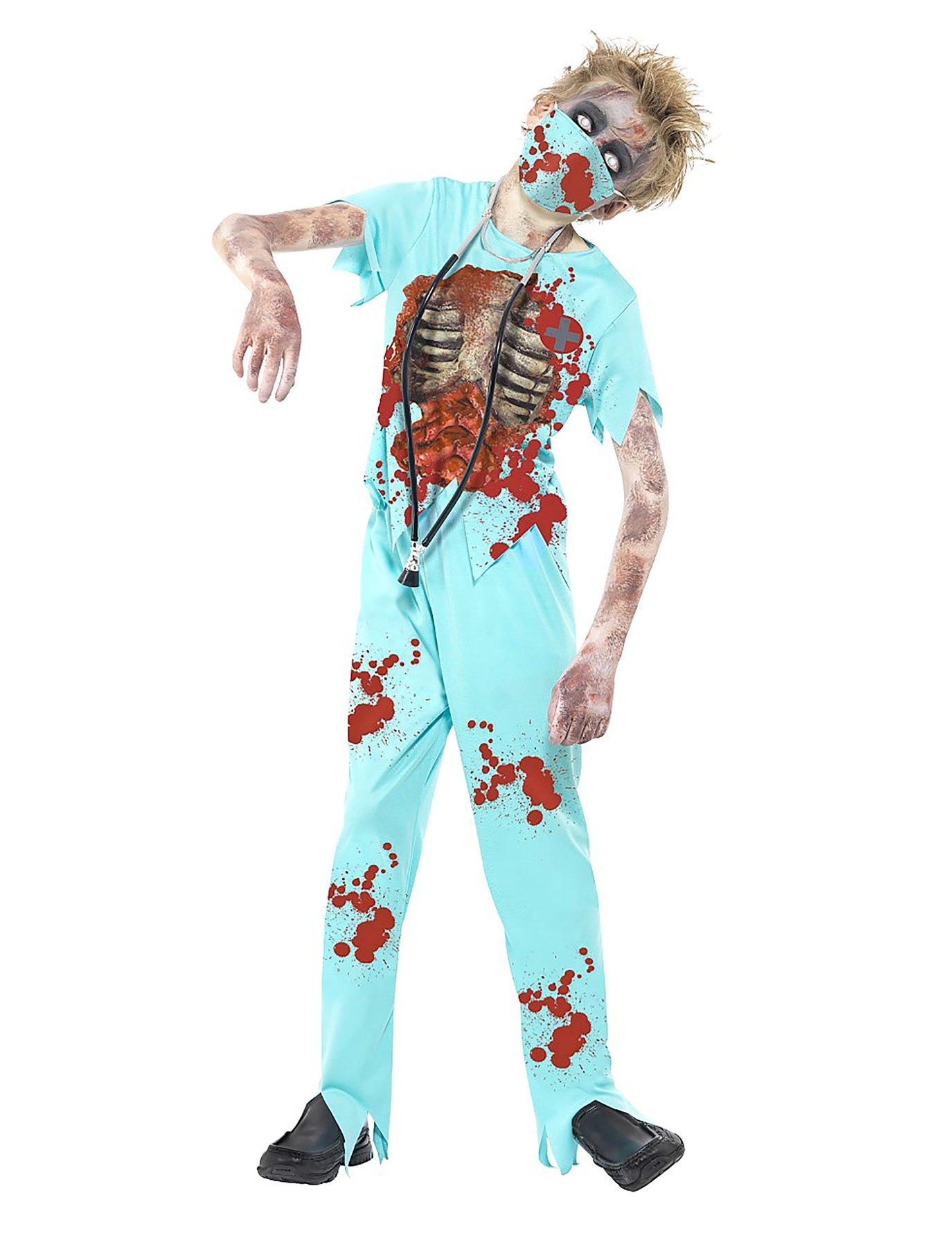 Halloween Boys Zombie Surgeon - Child Costume 