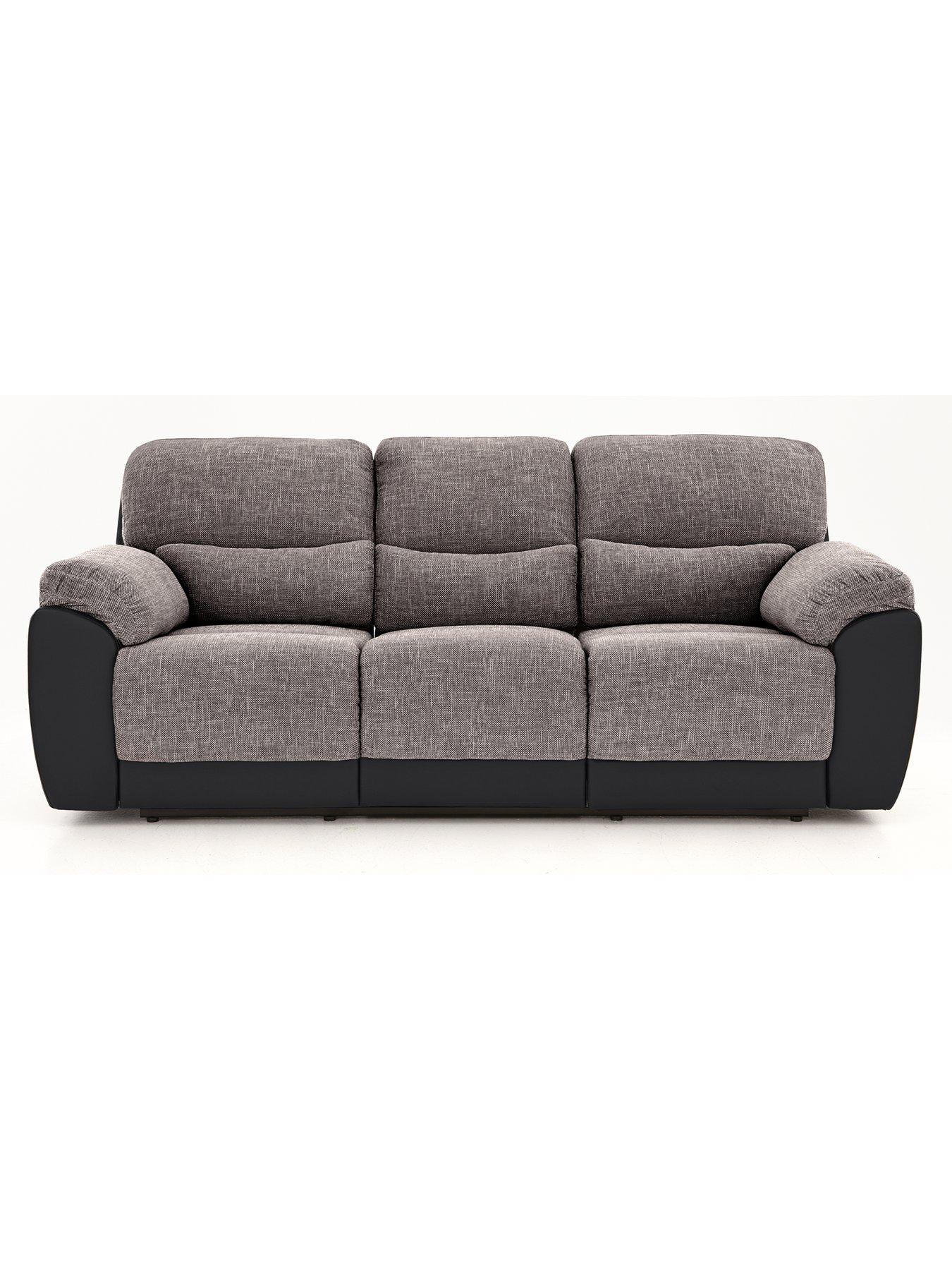 undefined Santori 3 Seater High Back Recliner Sofa