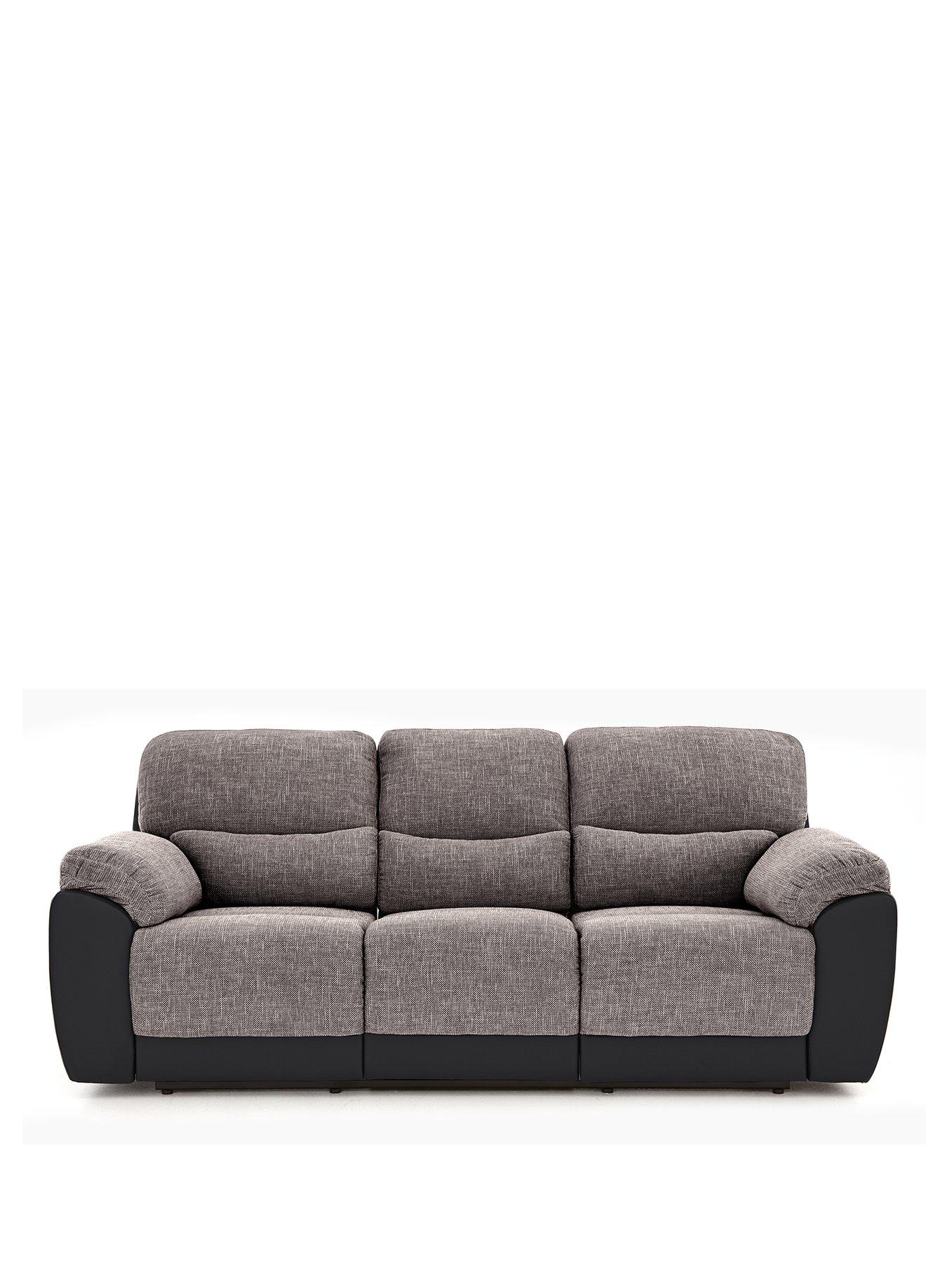 The Very Collection Santori 3 Seater High Back Recliner Sofa