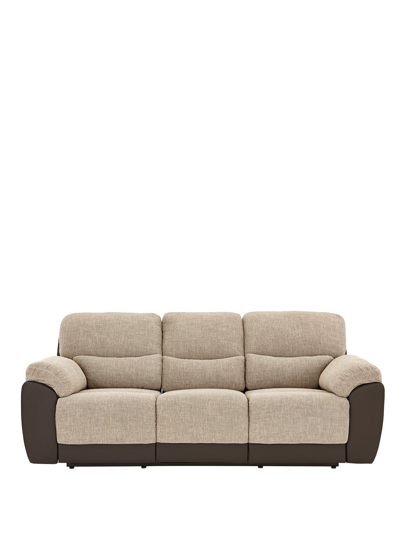 Image 2 of 5 of undefined Santori 3&nbsp;Seater High Back Recliner Sofa