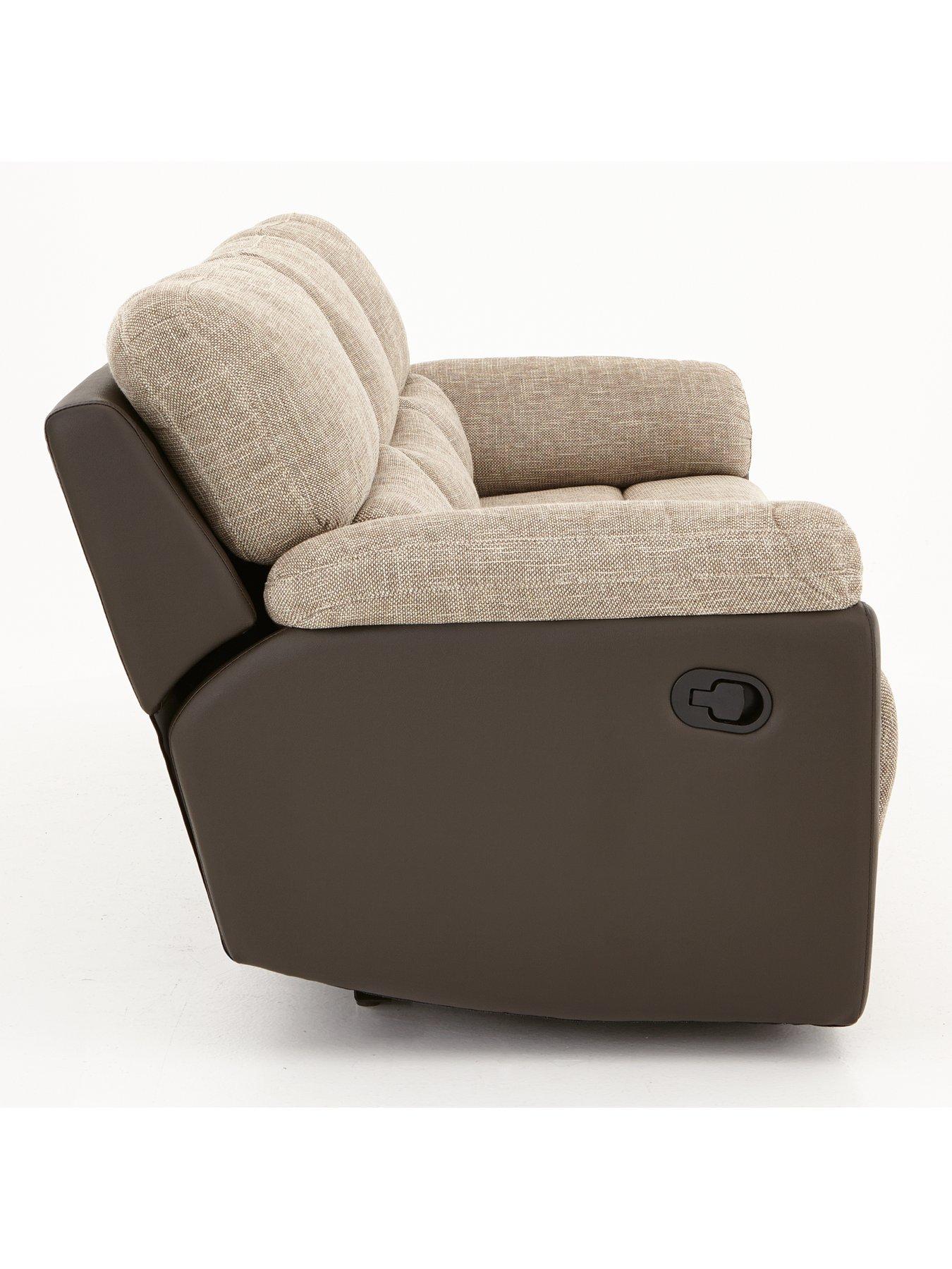 Image 3 of 5 of undefined Santori 3&nbsp;Seater High Back Recliner Sofa