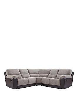 Product photograph of Very Home Santori Reclining Corner Group Sofa from very.co.uk