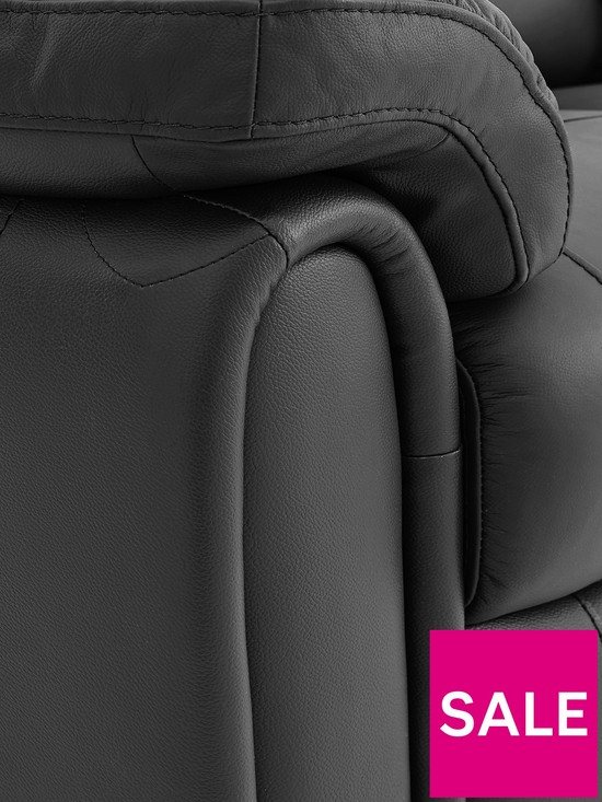 detail image of very-home-leighton-recliner-armchair-black