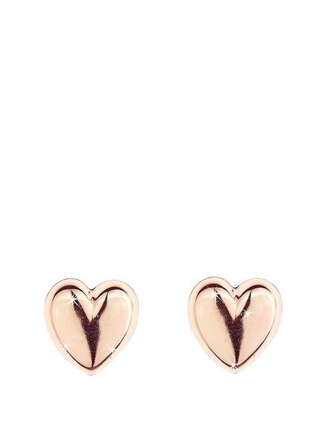 love-gold-9-carat-rose-gold-domed-heart-earrings