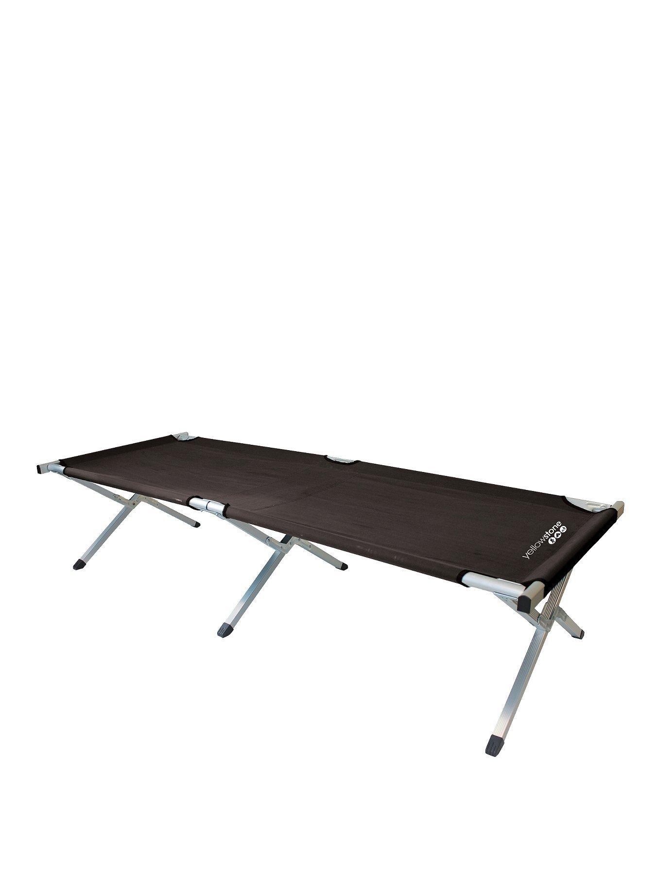 double folding camp bed