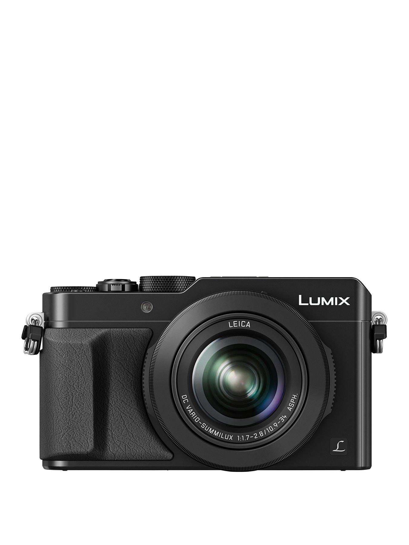 Panasonic Lumix Dmc-Lx100 In Black – 12.8Mp, Micro 4/3″ Sensor, 24Mm Leica Lens, 4K.