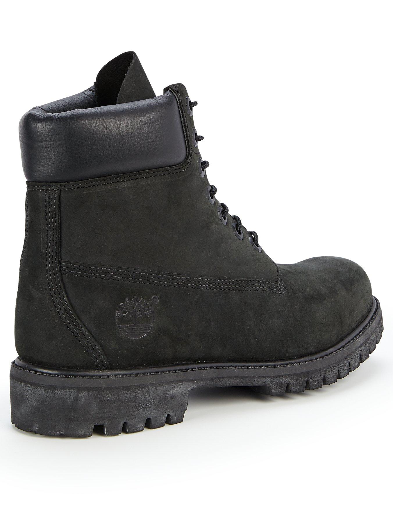 black timberlands uk