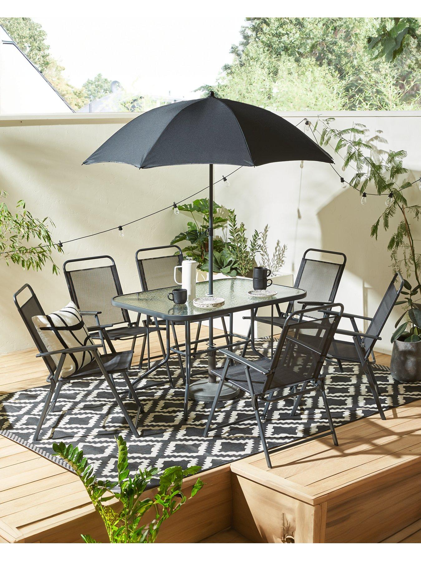 8 piece garden dining set hot sale