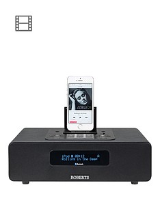 Roberts Blutune 65 DAB+ FM Bluetooth Speaker Digital Radio - Black