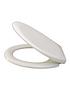  image of aqualona-duroplast-soft-close-toilet-seat-white