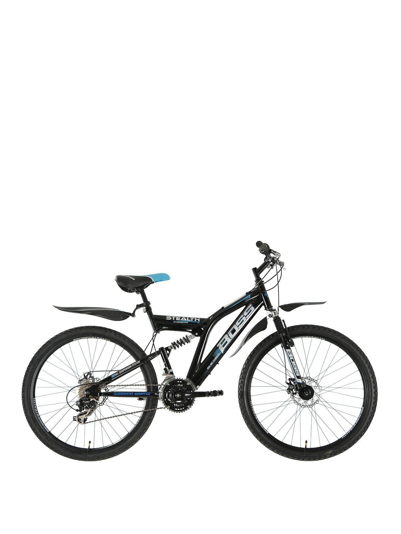 undefined Stealth Mens Full Suspension Mountain Bike