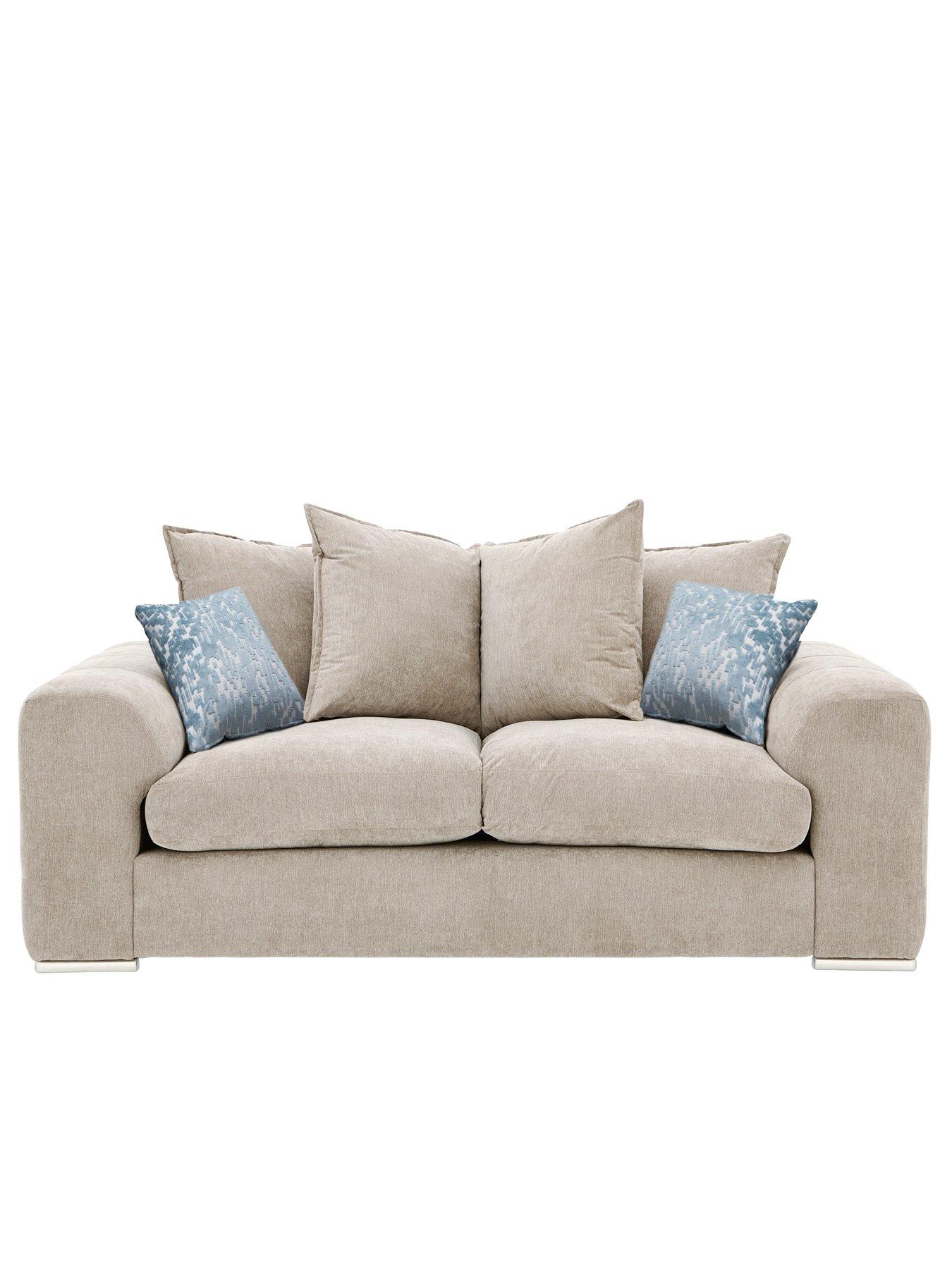 Product photograph of Very Home Sophia 2 Seater Fabric Sofa from very.co.uk