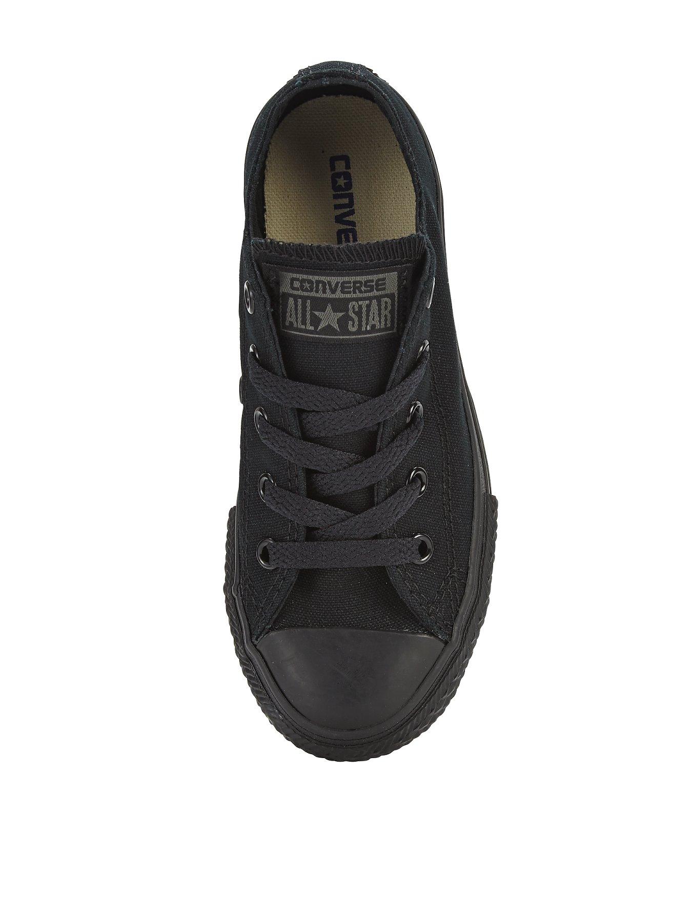 Black converse mono hotsell