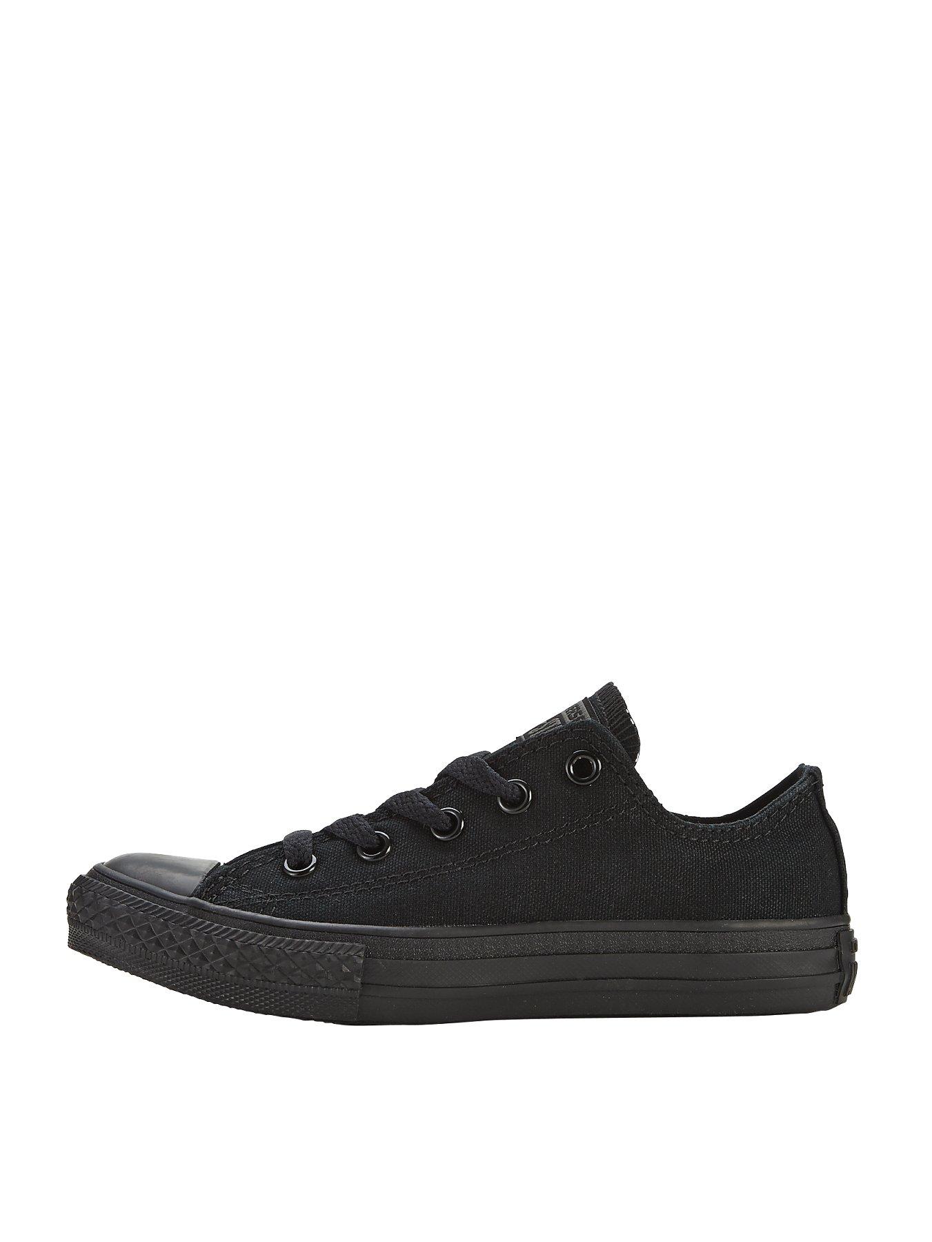 Converse Chuck Taylor All Star Mono Canvas Ox Core Childrens Trainers ...