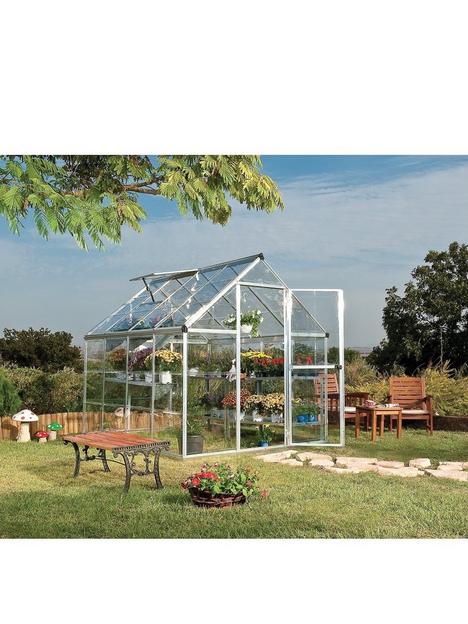 canopia-by-palram-harmony-6-x-8ft-greenhouse-silver