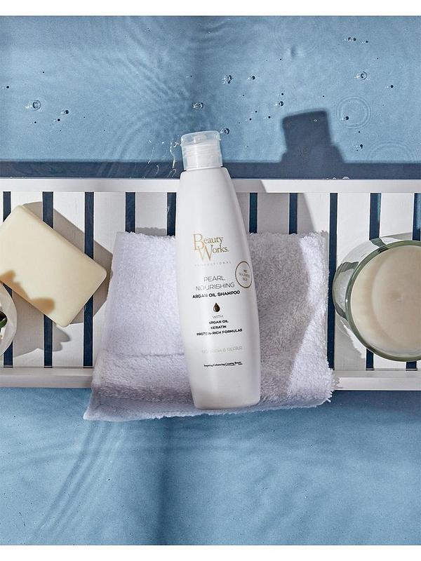 Image 3 of 3 of Beauty Works Pearl Nourishing Argan Oil Shampoo 250ml