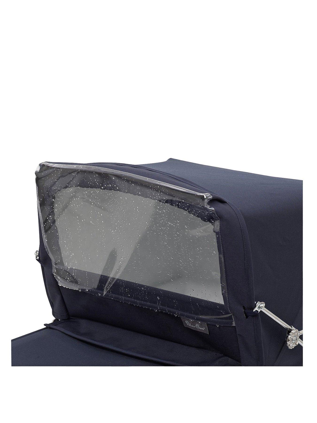 silver cross dolls pram rain cover