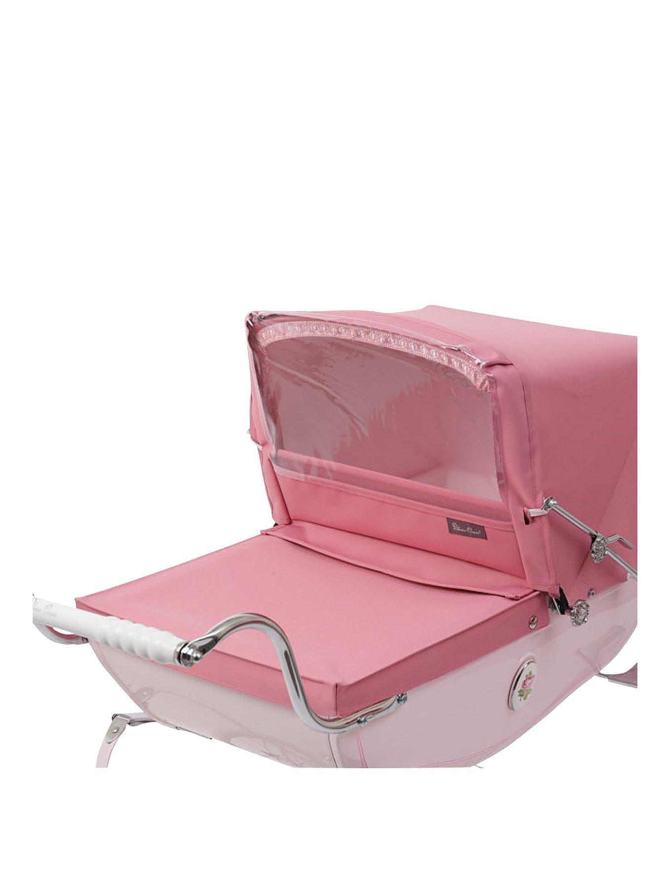 pink dolls pram