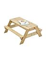 Image thumbnail 1 of 7 of TP Deluxe Wooden Picnic Table Sandpit