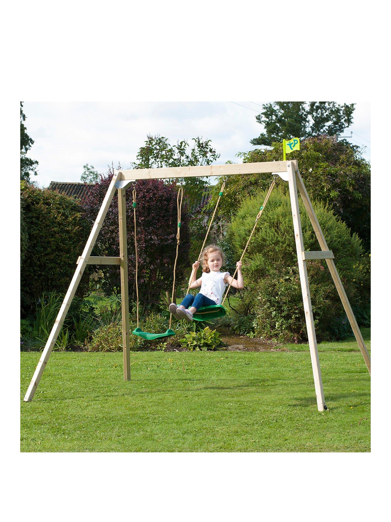 Forest Wooden Double Swing