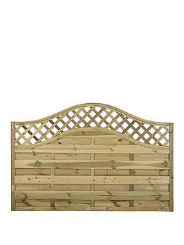 Product photograph of Forest 1 2m Prague Garden Fence Panels Pack Of 4 from very.co.uk