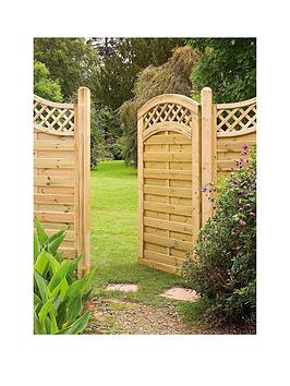 Product photograph of Forest Garden Prague Gate - 1 8m High from very.co.uk