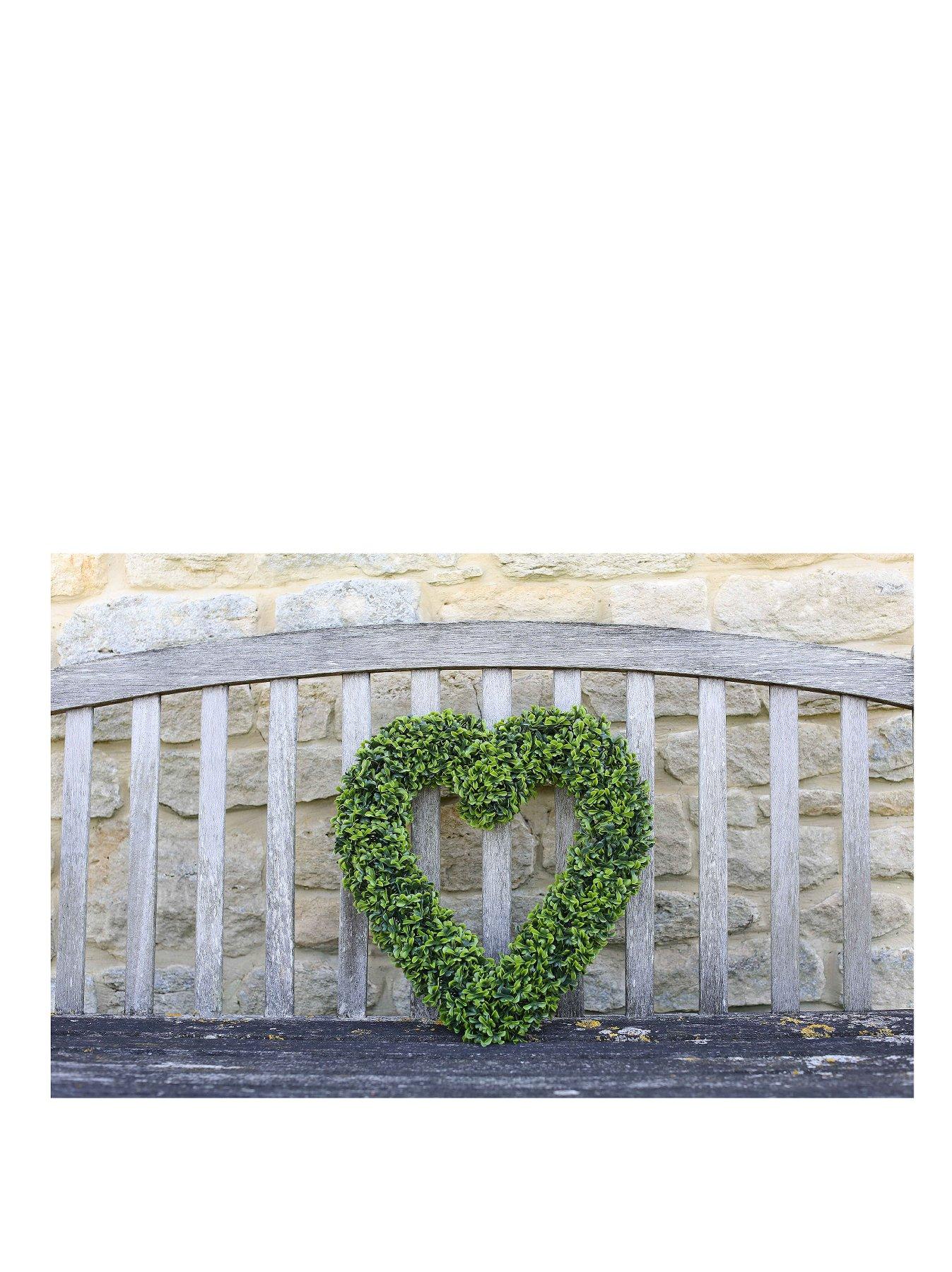 Smart Solar 41 Cm Boxwood Hanging Heart Very Co Uk